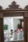 VICTORIAN WOODEN MIRROR WITH REEDING, 31
