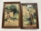 (2) FRAMED ORIGINAL PAINTINGS BY K.I. MOORE