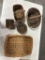 (5) VARIOUS SIZES OF BASKETS