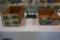 (2) ADVERTISING WOOD FRUIT/VEGETABLE BOXES, BIRD FEEDER
