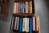 (2) BOXES OF ANTIQUE REFERNCE BOOKS