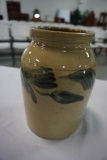 DECORATED STONEWARE JAR