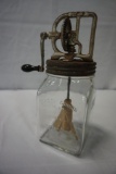 GLASS DAZEY BUTTER CHURN #20, MISSING SCREEN