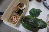 FLOWER FROGS AND CHALK FROG