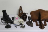 (11) PCS. INCLUDING METRONOME, EARLY CHILD'S MUG, COOKIE CUTTER, WICK TRIMM