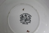 (11) PCS ALFRED MEAKIN IRONSTONE TEA LEAF INCLUDING SUGAR, PLATES, SAUCERS