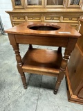 CHERRY WASHSTAND, 16' x 18