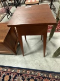 SPLAYED LEG CHERRY STAND, 14.5