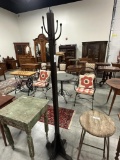 ARTS AND CRAFTS HALL TREE, ORIGINAL FINISH, 70