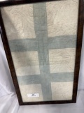 (2) FRAMED QUILT PIECES