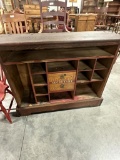 PRIMITIVE 2-DRW CUBBYHOLE CABINET, 39