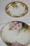 (9) HANDPAINTED MISC PLATES