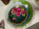 (7) HANDPAINTED VARIOUS PLATES