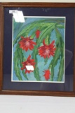 M. BACHMAN FRAMED PRINT, 25