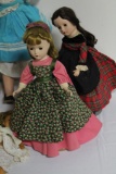 (5) MADAM ALEXANDER DOLLS, (1) IDEAL DOLL, (1) HARD PLASTIC DOLL