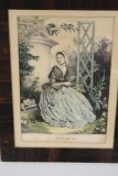 VINTAGE FRAMED ART 