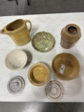 (7) ASSORTED PIECES STONEWARE