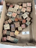 FLAT OF WOOD BLOCKS