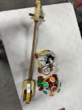 VINTAGE WOOD TOY STICK HORSE, 31