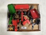 FLAT OF TOY FARM EQUIPMENT
