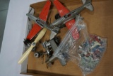 FLAT OF METAL AIRPLANES AND PARTS