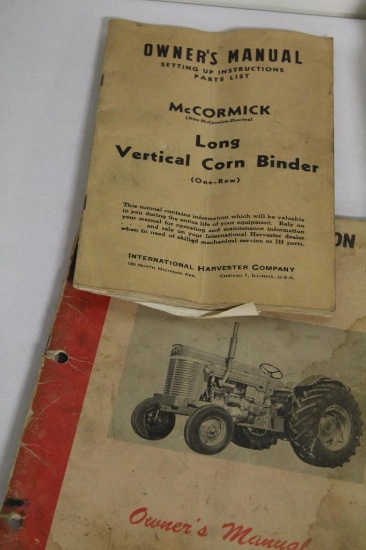 LARGE LOT OF AGRICULTURAL RELATED MANUALS