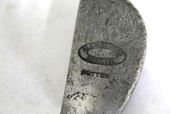 ALEX GERARD SPECIAL PUTTER - ALUMINUM HEAD FILLED WITH LEAD