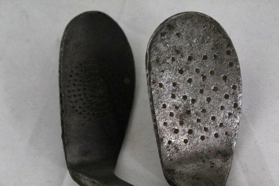 2 WRIGHT & DITSON ONE SHOT IRONS - FOULIS-STYLE