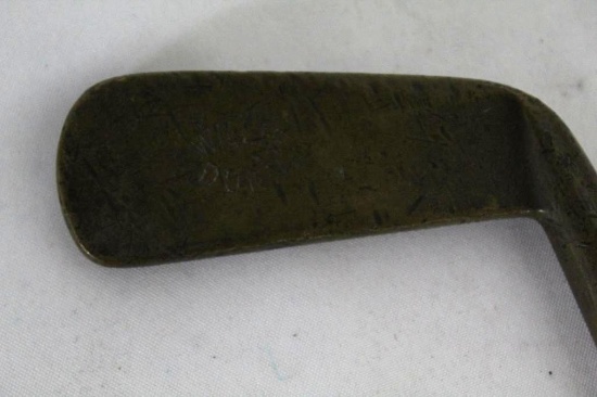 WILLIE DUNN - MACGREGOR - BRASS PUTTER