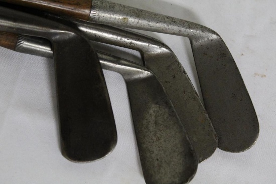 4 MISCELLANEOUS SMOOTH FACE IRONS