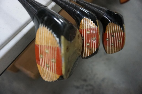 MACGREGOR JIMMY DEMARET 1,2,3 WOODS - RE-SHAFTED