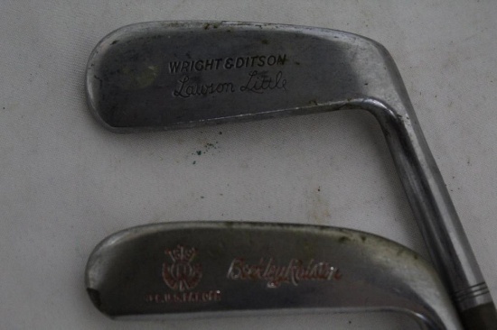 2 PUTTERS - WRIGHT & DITSON LAWSON LITTLE, BECKLEY RALSTON