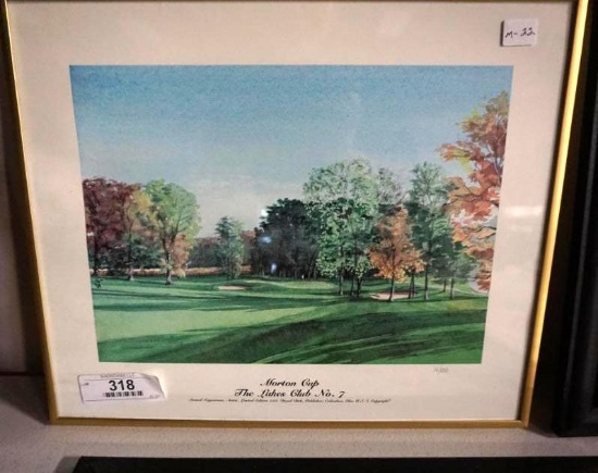 MORTON CUP NO. 7 PRINT, 15.25" X 13"