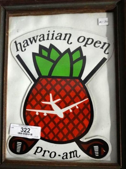 HAWAIIAN OPEN PRO-AM, 13.25" X 11"