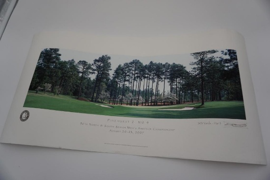 PINEHURST 2 - NO. 4 PRINT & 5 PRINTS OF 1 IMAGE OF WALTER HAGEN