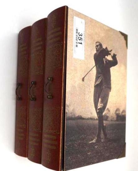 GOLF "BOOKS" STORAGE DRAWERS