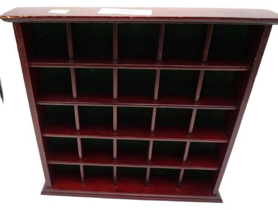WOOD DISPLAY CASE