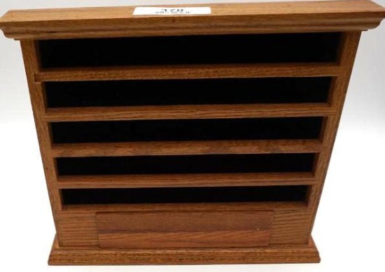 WOOD DISPLAY CASE