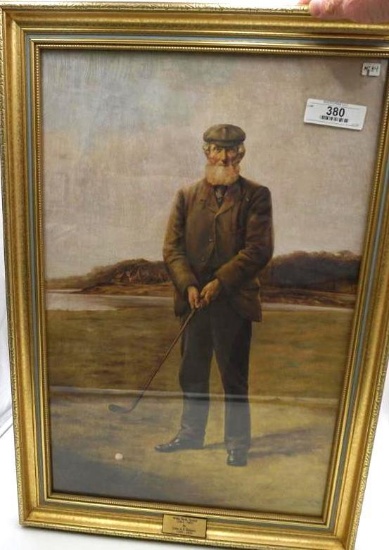 WILLIE PARK, SENIOR - BY JOHN A.T. BONNER, 19.5" X 27.5"