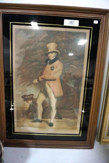 BRUCE CAVERSHAM, ESQ. - HAS PUBLISHER'S BLIND STAMP ON BOTTOM LEFT, 20.5" X