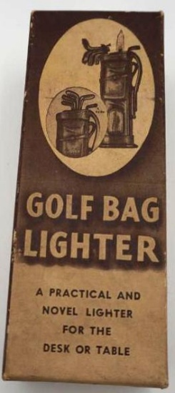 GOLF BAG LIGHTER IN ORIGINAL BOX