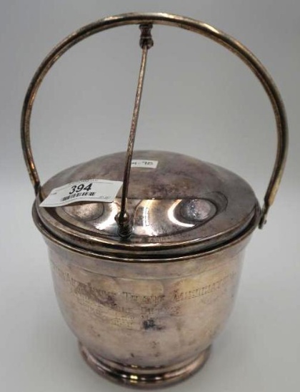 1949 WASHINGTON AUTOMOTIVE TRADE ASSOC. AWARD SILVER ICE BUCKET