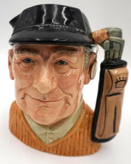 ROYAL DOULTON GOLFER STEIN