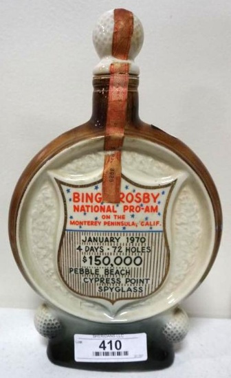 4 DECANTERS - 2 BING'S 30TH PROAM, 1971 WGA WESTERN OPEN, 29TH BING CROSBY