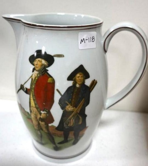 MOTTAHEDEH SOCIETY OF GOFFERS AT BLACKHEATH PITCHER