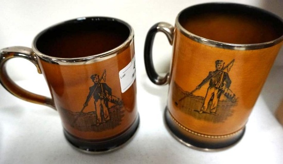 2 ARTHUR WOOD ENGLISH MUGS