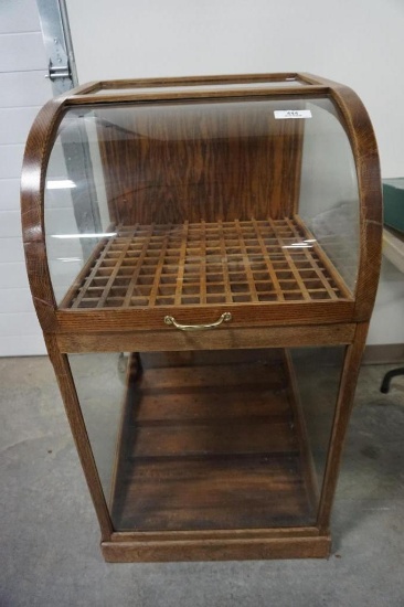 CANE DISPLAY CASE, 24" X 26" X 46.5"