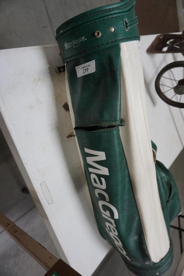 MACGREGOR GOLF BAG - LATE 50S