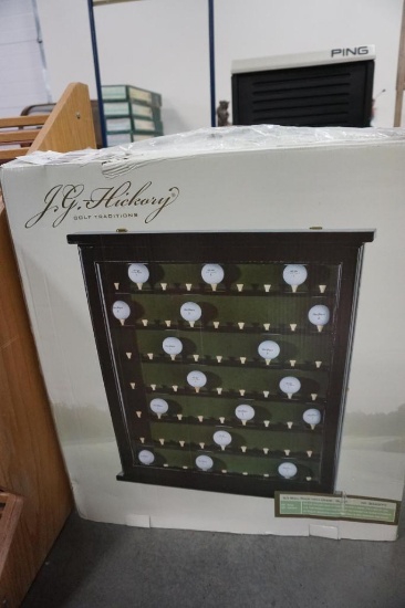 BALL & TEE DISPLAY CASE