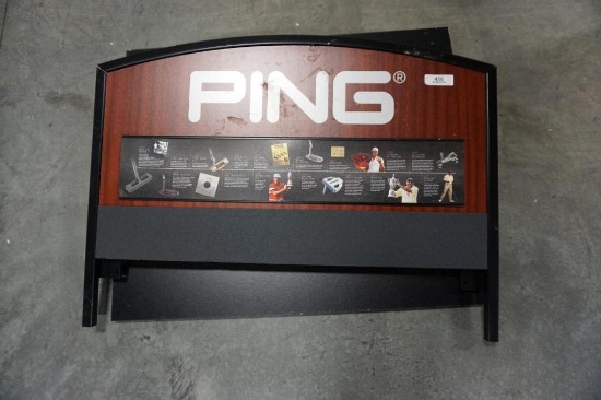 PING CLUB DISPLAY RACK